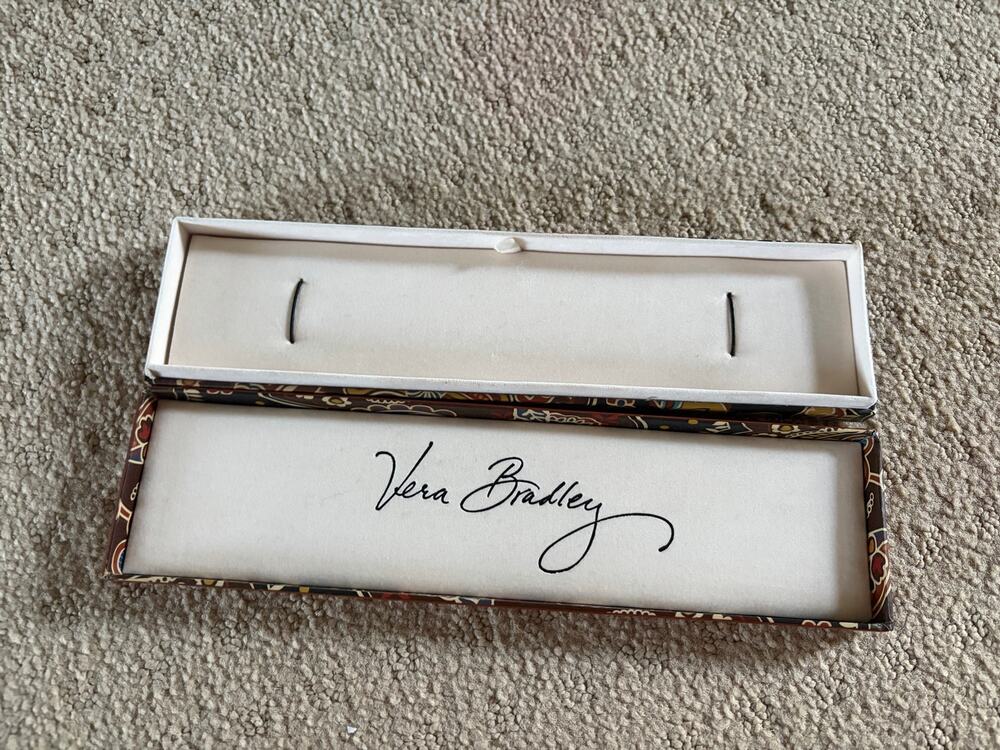Vera Bradley watch box